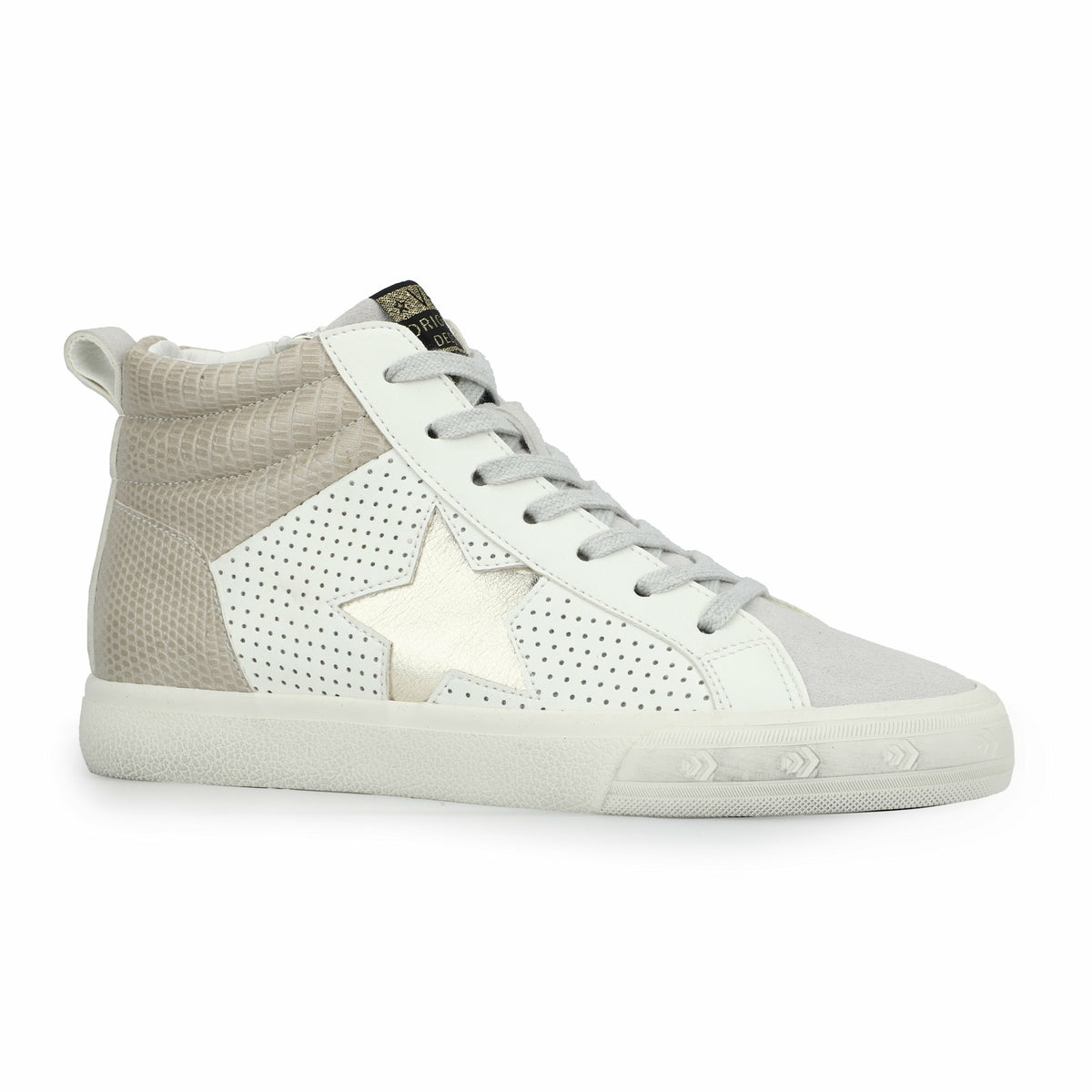 HAILEY - WHITE/TAUPE PEBBLED MULTI | Vintage Havana Women