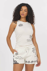 Sea Paradise Tank + Shorts 2-Piece Set | Vintage Havana Women