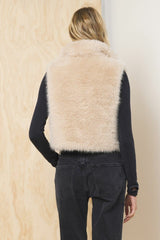 Cozy Fur Vest | Vintage Havana Women
