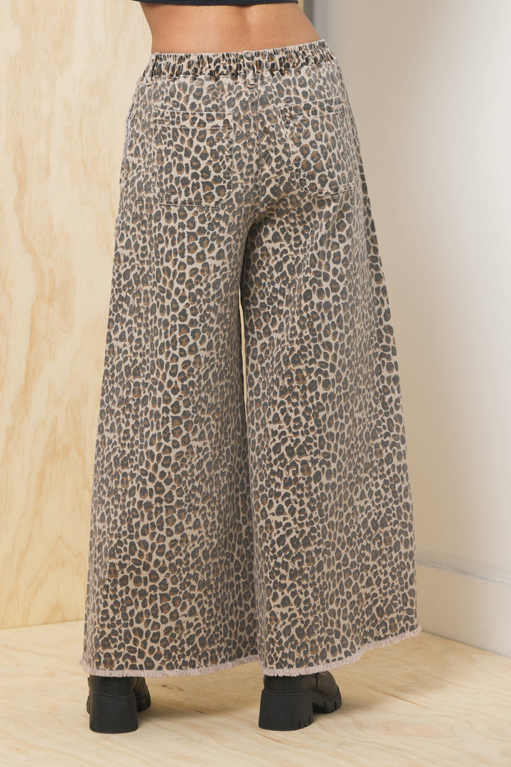Stretch Denim Wide Leg Pant | Vintage Havana Women