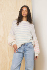 Ombre Striped Sweater | Vintage Havana Women