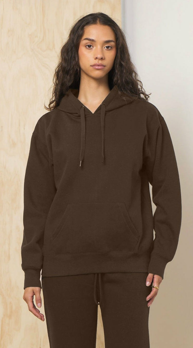 Chocolate Proweave Pullover Hoodie | Vintage Havana Women