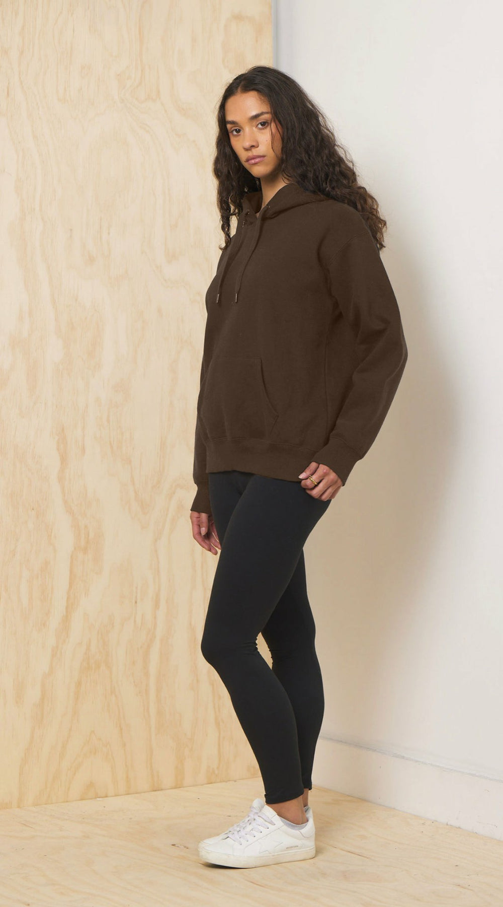 Chocolate Proweave Pullover Hoodie | Vintage Havana Women