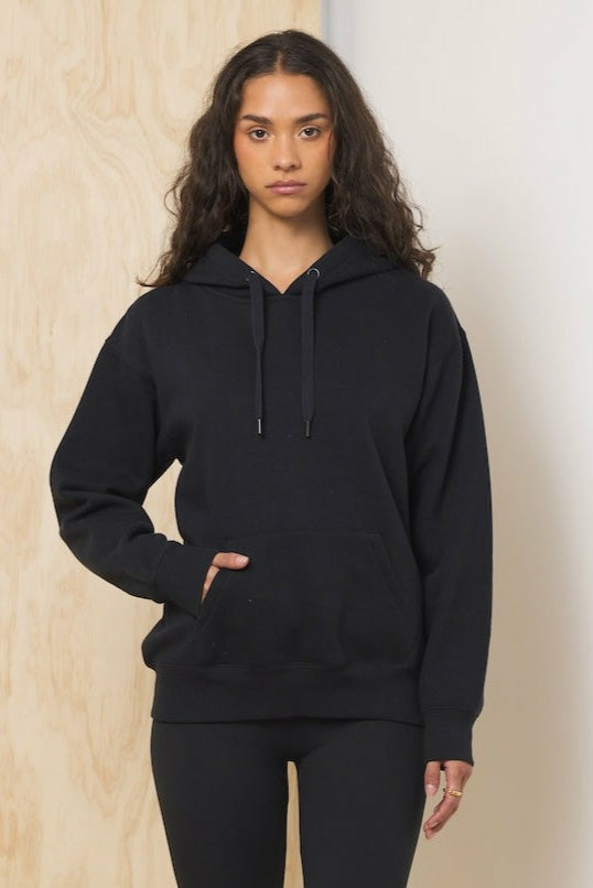 Black Proweave Pullover Hoodie | Vintage Havana Women