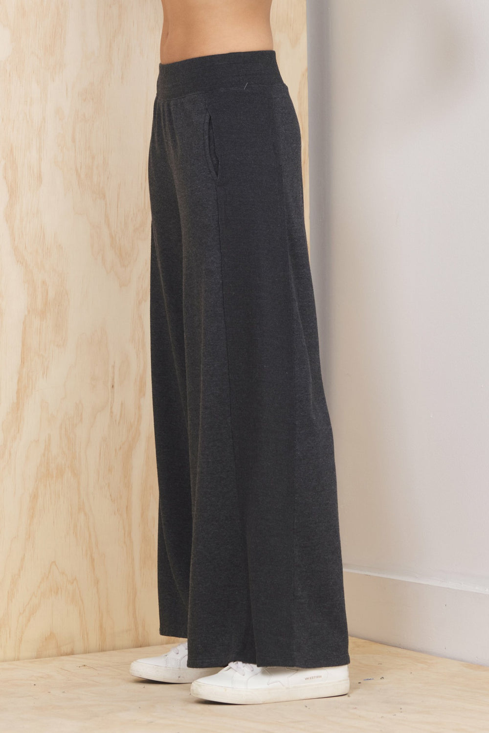 Jersey Seamed Flared Pant | Vintage Havana Women