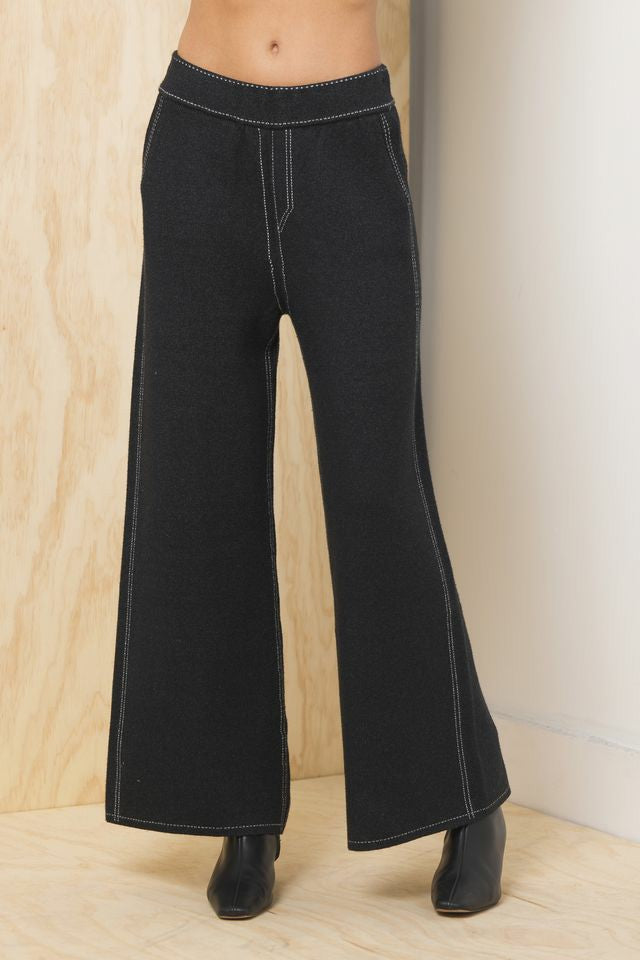 Flare Pant w/ Contrast Stitching | Vintage Havana Women